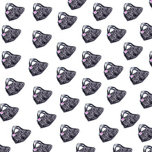 Load image into Gallery viewer, MODMASK Salt & Pepper (Not Adjustable / Smaller Faces) Face Mask