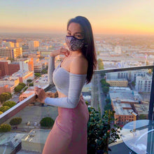 Load image into Gallery viewer, MODMASK Salt & Pepper (Not Adjustable / Smaller Faces) Face Mask